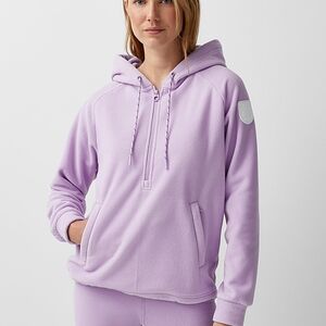 I.Fiv5 Simons Lavender Hooded Sweatshirt for Women M